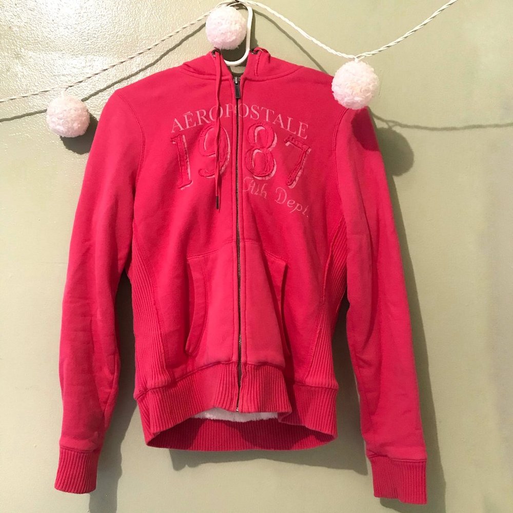 AEROPOSTALE | Pink Hoodie Sweater